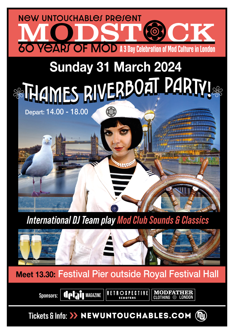 tickets » modstock2024thamesriverboatpartywithafterparty